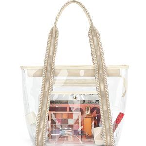 Clear Beach Bag, Large Clear Tote Bag Stadium Events - Zier ;)